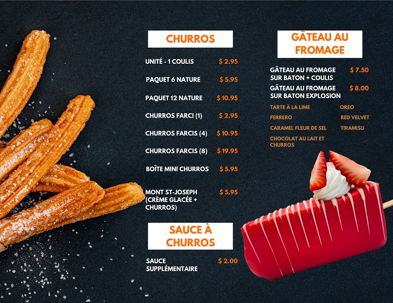 Menu Churros 3